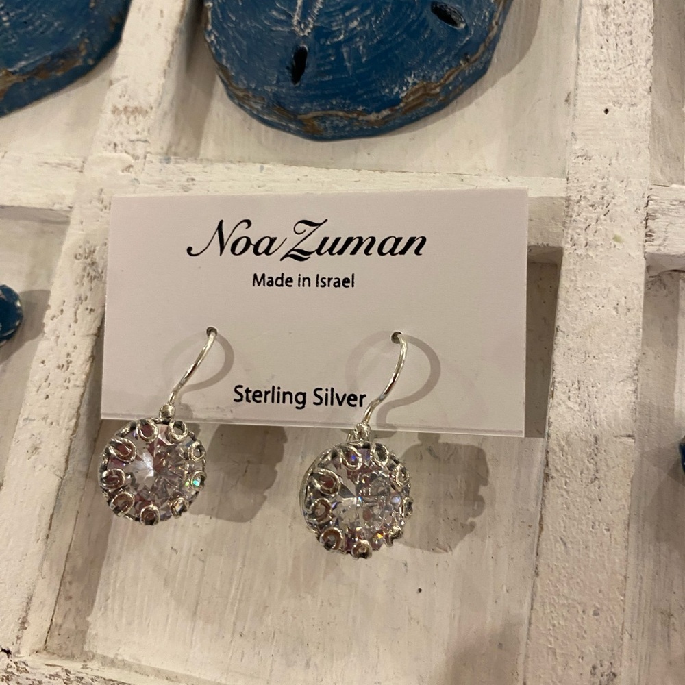 🪩Noa Zuman Sterling Silver Earrings - Elegant and Timeless🪩 - Picture 7 of 7